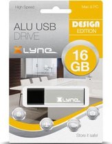 xlyne Alu - USB-stick - 16 GB
