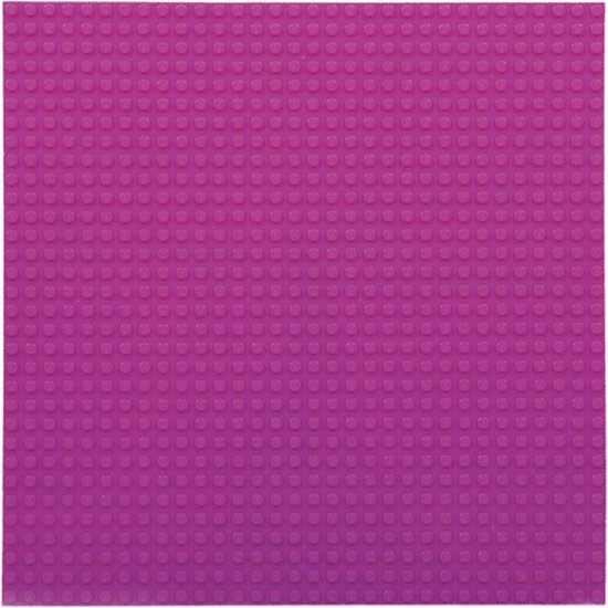 Foto: Strictly briks lbp32ma bouwplaat 32x32 magenta