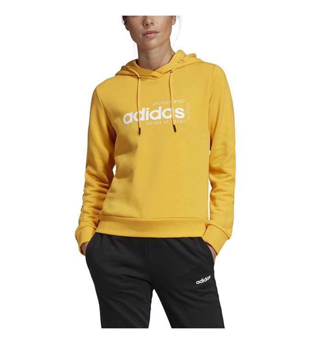 "adidas Brilliant Basics sweater dames geel " | bol.com