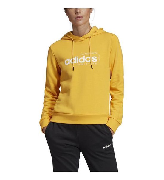 adidas Brilliant Basics sweater dames geel " | bol.com