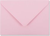 Baby roze enveloppen 13,3 x 18,4 cm 100 stuks