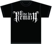 Rise to Remain Heren Tshirt -S- Logo Zwart
