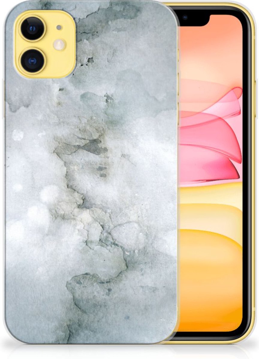 Hoesje maken Apple iPhone 11 Painting Grey