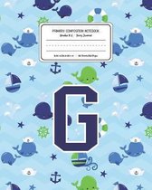 Primary Composition Notebook Grades K-2 Story Journal G