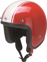 Redbike RB-757 Bologna casque jet rouge-blanc | taille XXL