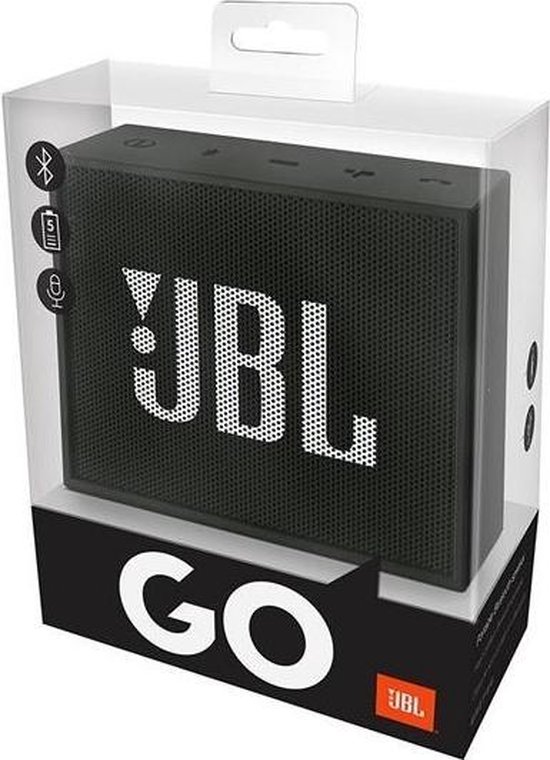 JBL Go - Draagbare Bluetooth Mini Speaker - Zwart - JBL