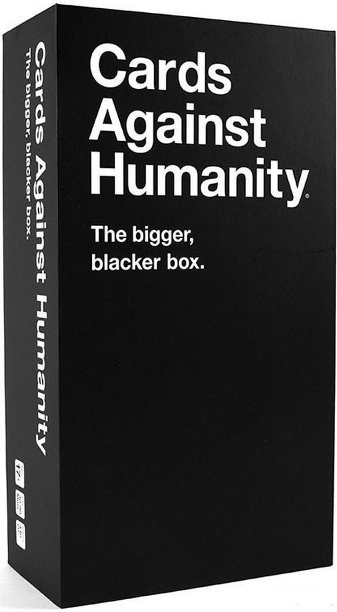 Cards Against Humanity The Bigger Blacker Box - Kickstarter