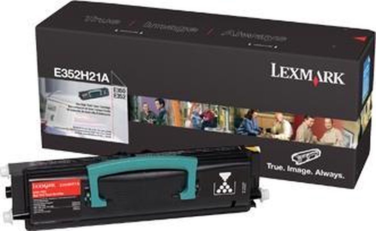 LEXMARK E350, E352 tonercartridge zwart standard capacity 9.000 pagina's 1-pack