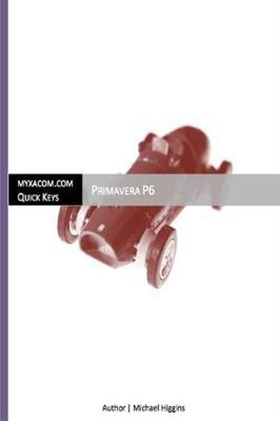 Quick Keys- Quick Keys - Primavera P6 - cover