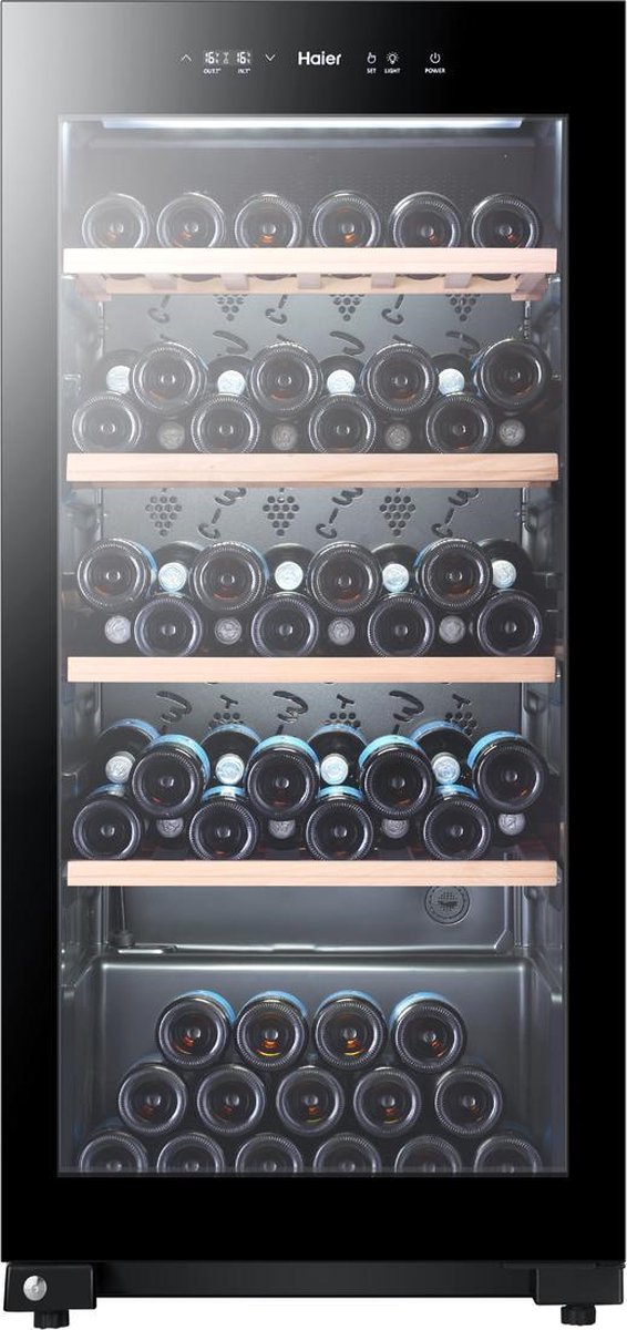 Haier Wine cellar WS105GA Refroidisseur de vin compresseur Autoportante  Noir 105... | bol.com