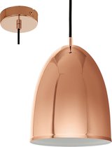 EGLO Coretto 2 - Hanglamp - 1 Lichts - Ø190mm. - Koperkleurig