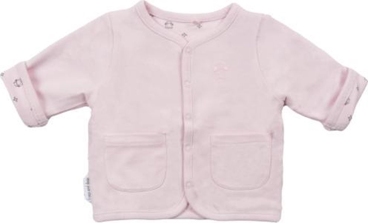Omkeerbaar jasje Roze - Frogs & Dogs - Maat 50