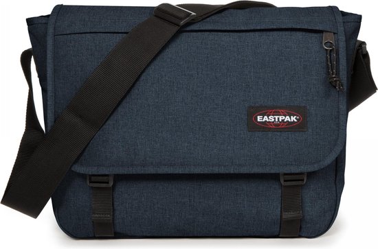 Eastpak DELEGATE + Shoudertas, 17 inch laptopvak - Triple Denim