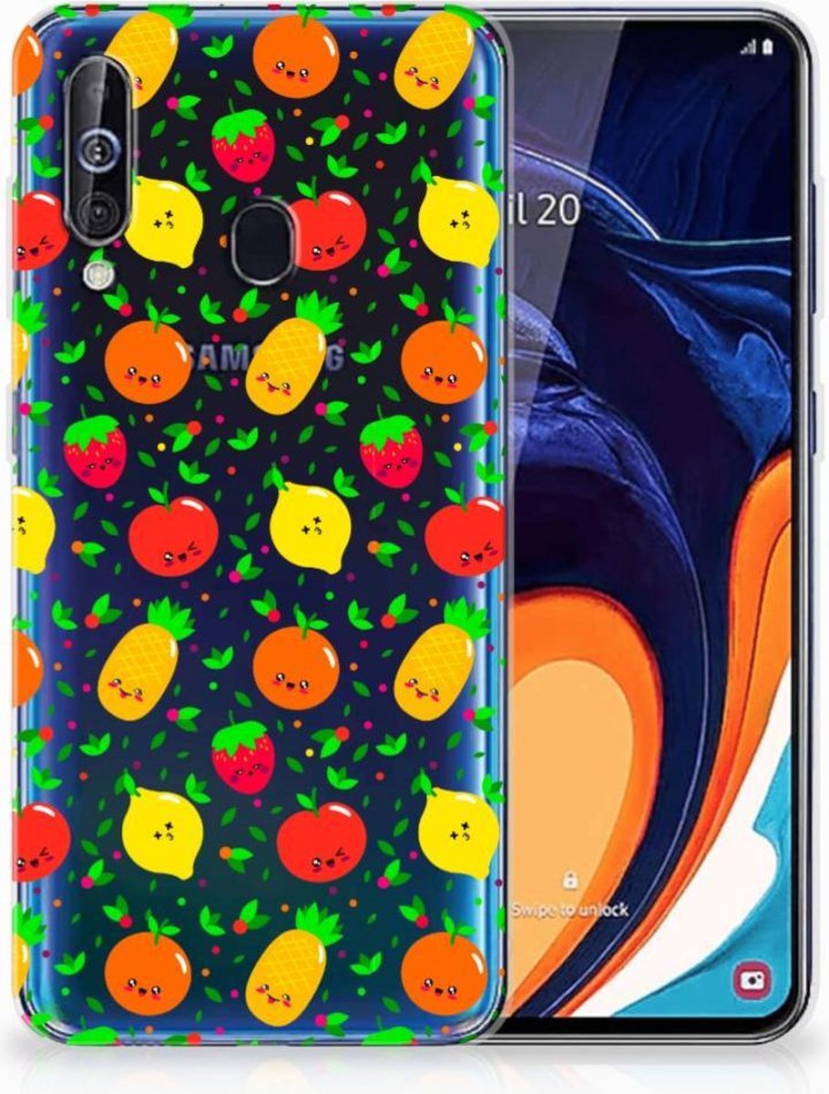Samsung Galaxy A60 Siliconen Case Fruits