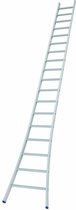 Solide Enkele Uitgebogen Ladder - 1x18 Sporten | Bestel nu