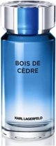 MULTIBUNDEL 5 stuks Karl Lagerfeld Bois De Cedre Eau De Toilette Spray 100ml