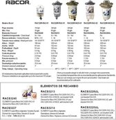 Waterscheidende Benzinefilter inclusief Bracket (zie omschrijving) (RAC320R-RAC-02)
