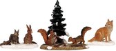 Lemax Christmas Village Figurines Animaux de la forêt