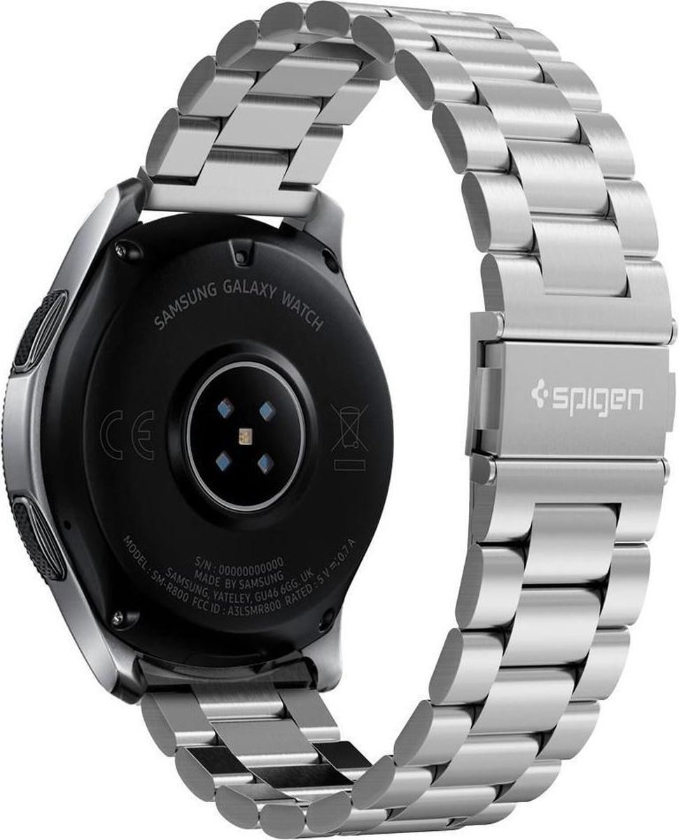Spigen Modern Fit Armband voor Samsung Galaxy Watch 3 41mm - zilver - Spigen