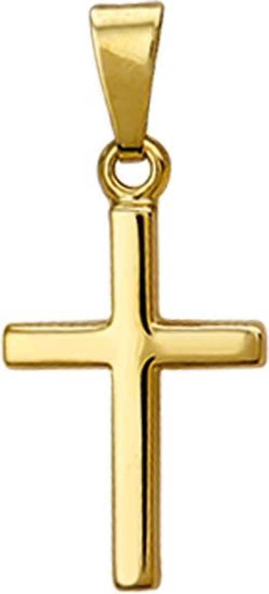 14k Geelgouden hanger kruis - PSN4018517