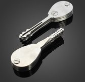 DANIU 20psc Opvouwbare Car Lock Opener Dubbelzijdige Lock Pick Set Slotenmaker Tools