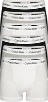 Actie 6-pack: Calvin Klein trunks - heren boxers normale lengte - zwart - grijs en wit - Maat: S