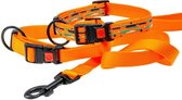 Art sportiv plus collar,15mm 30-45cm orange,adjust.