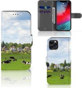 Geschikt voor iPhone 11 Pro Telefoonhoesje met Pasjes Koeien