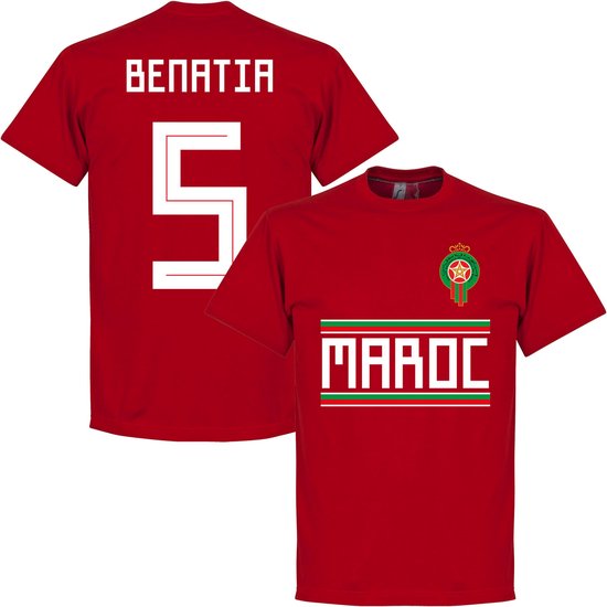 Marokko Benatia 5 Team T-Shirt - S