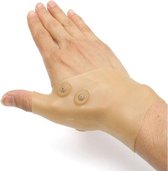 Artrose Handschoen - Artrose Brace – Artritis Handschoenen - Reuma Handschoen– Duim Handschoen - Spierpijn – Handklachten - Ondersteuning – Magnetisch - Huidskleur