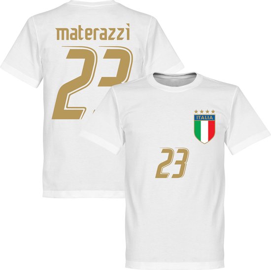 Italië Materazzi T-shirt 2006 - S