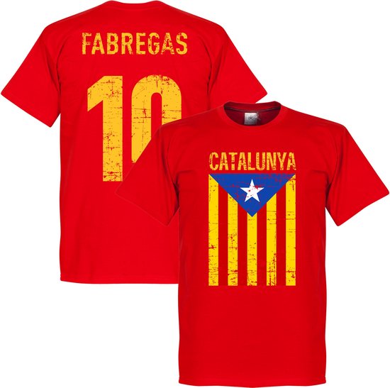 Catalonië Fabregas T-Shirt - XS