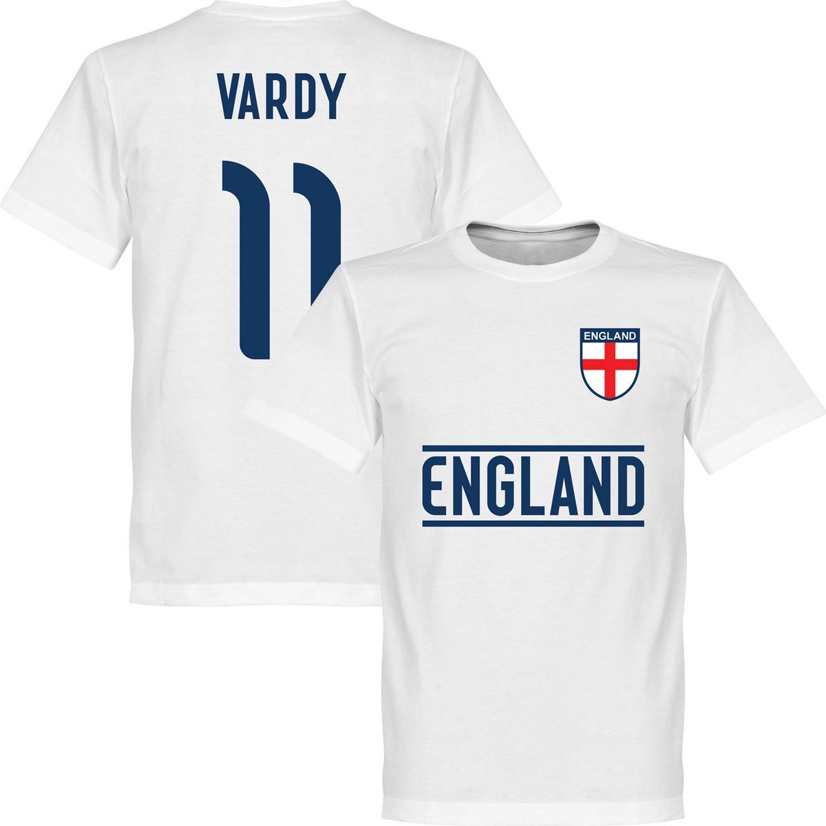 Engeland Vardy Team T-Shirt - S