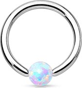 Opal Wit Ball Closure Ring