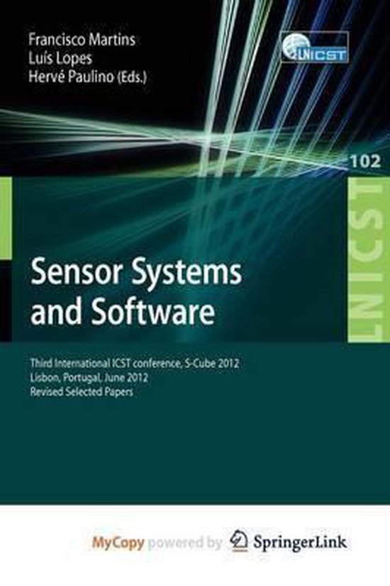 Sensor Systems and Software 9783642327797 Boeken