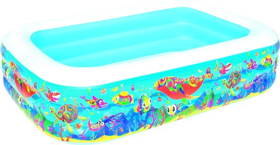 Bestway Family Bath Rectangle Seaworld 229