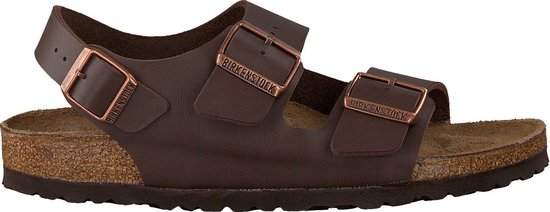 bol.com | Birkenstock Heren Sandalen Milano Heren - Bruin - Maat 41