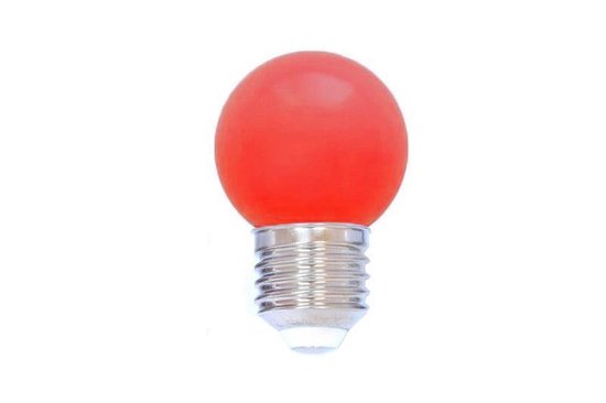 Led lamp Rood E27 | 1 watt | E-27 fitting | bol.com