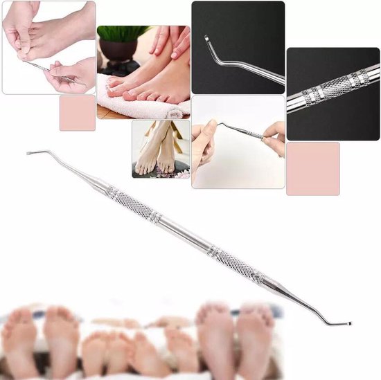 Bedienen Veel Desillusie Pedicure instrument voor het gemakkelijk verwijderen van kalk en vuil onder nagel | bol.com Bedienen Veel Desillusie Pedicure instrument voor het gemakkelijk verwijderen van kalk en vuil onder nagel | bol.com