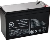 Yuasa NP7-12D 12V 7Ah Lood zuur Accu - Dit is een AJC® Vervangings Accu
