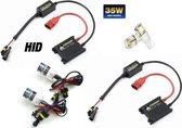 H7 35watt set Xenon Slim Ballast HID inbouw Set 8000K & Gratis Led T10