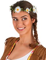 BOSEN - Bloemen hoofdkrans voor volwassenen - Accessoires > Haar accessoire