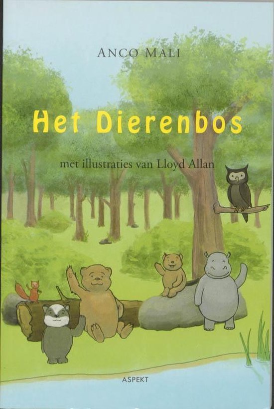 Cover van het boek 'Het dierenbos'