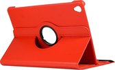 Case2go - Tablet hoes geschikt voor Huawei Mediapad M6 10.8 - Draaibare Book Case - Rood