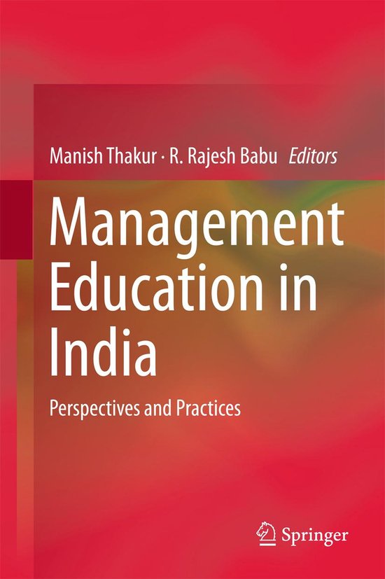 Management Education in India - cover