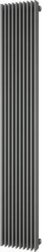 Brandweerman elf Ruim Plieger Antika Retto designradiator verticaal 1800x295mm 1111W parelgrijs  (pearl grey) | bol.com