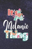 It's Melanie Thing