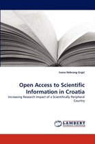 Open Access to Scientific Information in Croatia