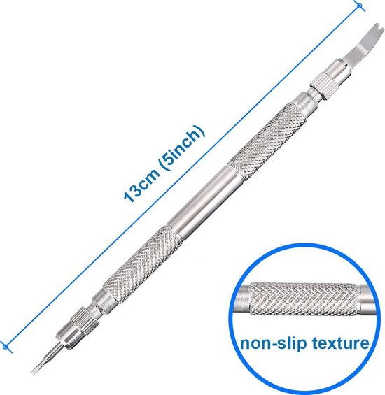 MMOBIEL Professionele Horloge Pin Verwijdering Set - inclusief: Spring Bar, Push Pins, Horloge Pinnen - 7 in 1 Verwijdering Set