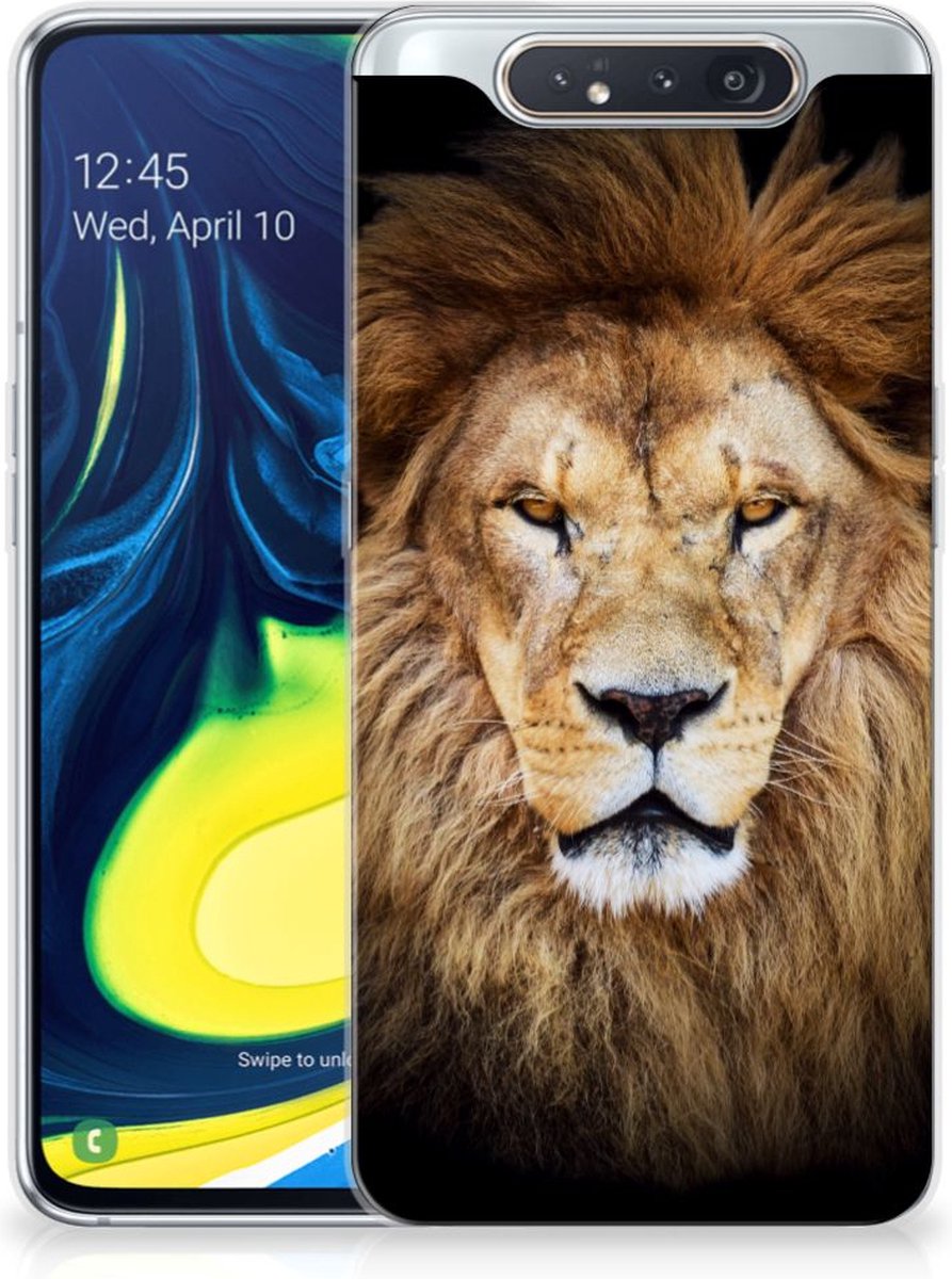 Samsung Galaxy A80 TPU Hoesje Leeuw